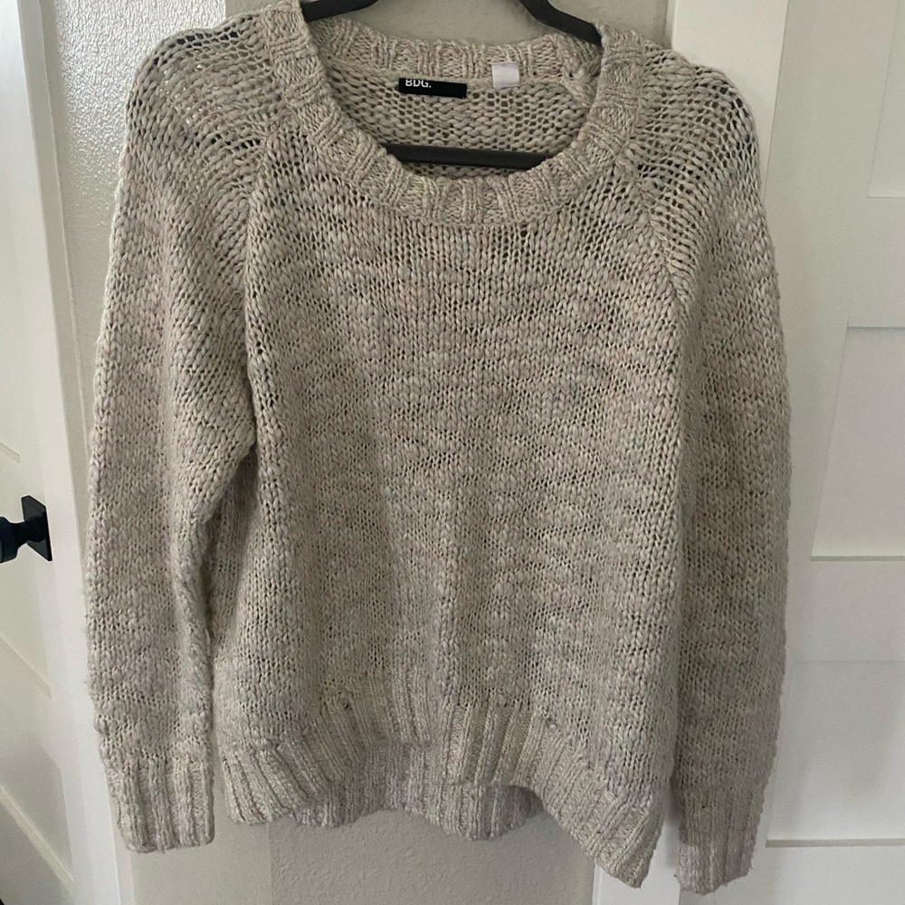 BDG “Easter egg” sweater multicolored soft tunic sweater